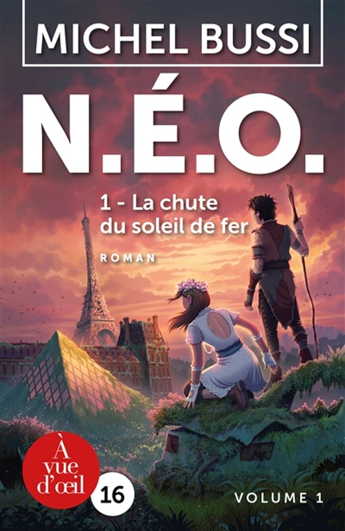 Couverture du livre « La chute du soleil de fer » de Michel Bussi, librairie Les Contes Infusés à Corte