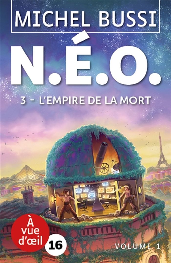 Couverture du livre « L'empire de la mort : roman » de Michel Bussi, librairie Les Contes Infusés à Corte