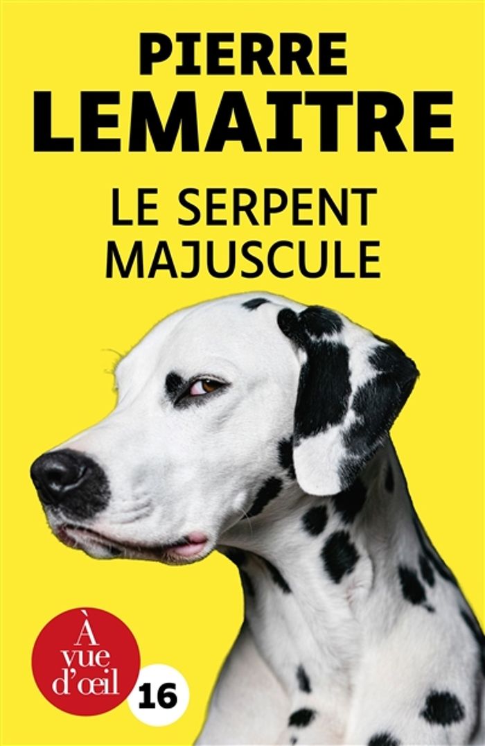 Couverture du livre « Le serpent majuscule : roman » de Pierre Lemaitre, librairie Les Contes Infusés à Corte