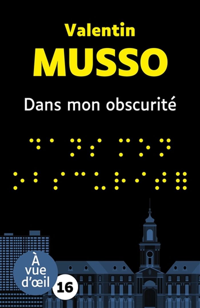 Couverture du livre « Dans mon obscurité : roman », librairie Les Contes Infusés à Corte