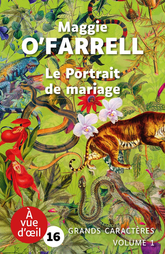 Couverture du livre « Le portrait de mariage » de Maggie O'Farrell, librairie Les Contes Infusés à Corte