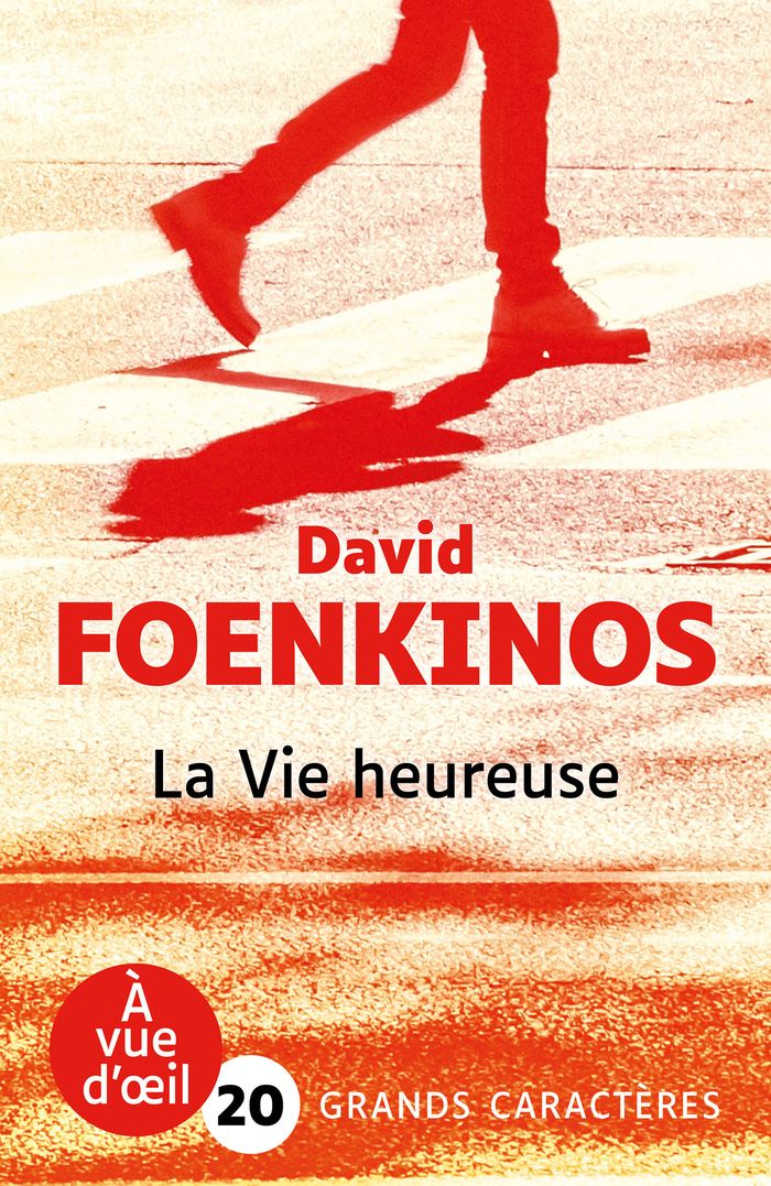 Couverture du livre « La vie heureuse : roman » de David Foenkinos, librairie Les Contes Infusés à Corte