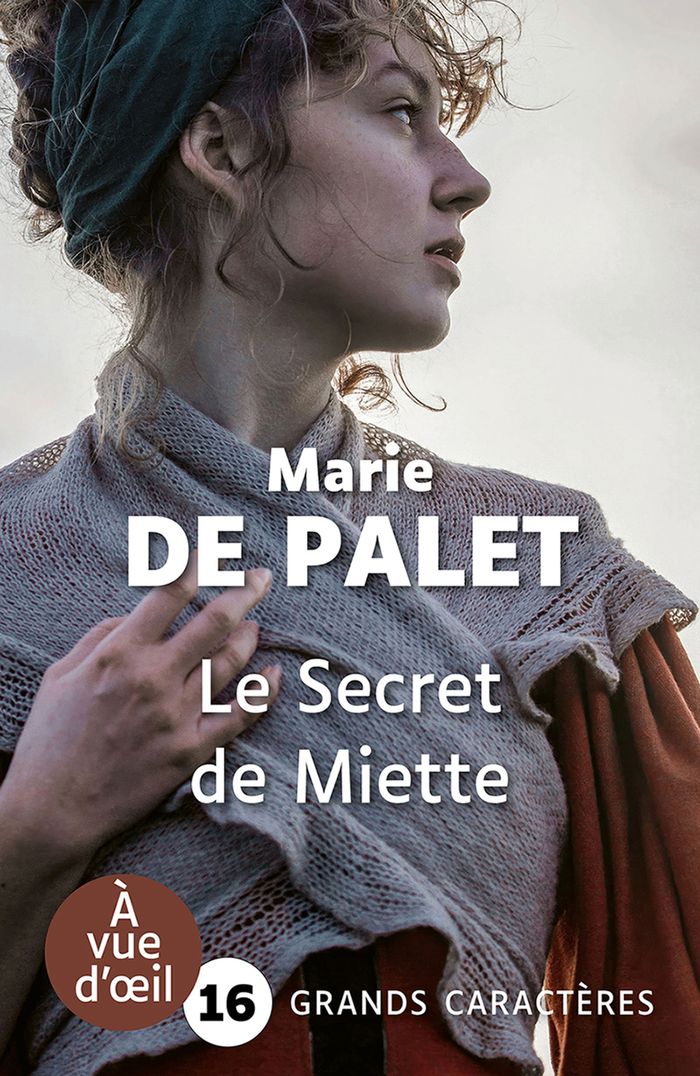 Couverture du livre « Le secret de Miette : roman » de Marie de Palet, librairie Les Contes Infusés à Corte