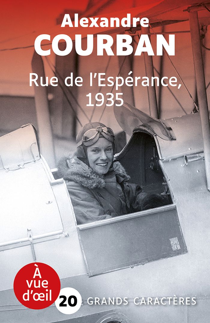 Couverture du livre « Rue de l'espérance, 1935 » de Alexandre Courban, librairie Les Contes Infusés à Corte