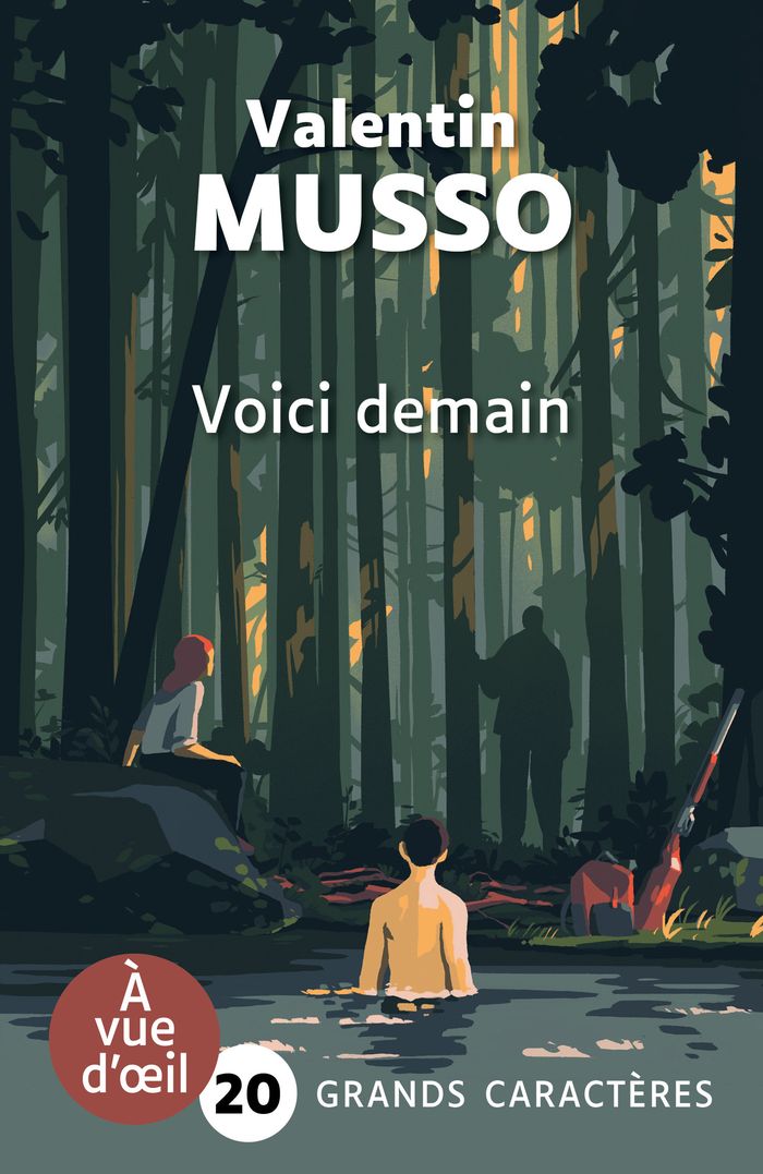 Couverture du livre « Voici demain : roman », librairie Les Contes Infusés à Corte