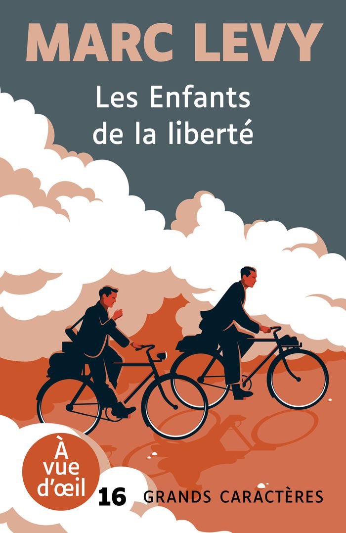 Couverture du livre « Les enfants de la liberté : roman » de Marc Lévy, librairie Les Contes Infusés à Corte