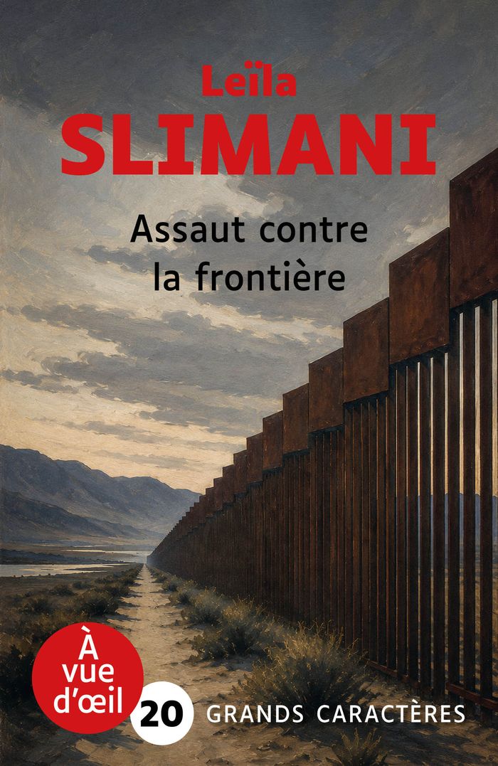 Couverture : ASSAUT CONTRE LA FRONTIERE - GRANDS CARACTERES, EDITION ACCESSIBLE POUR LES MALVOYANTS