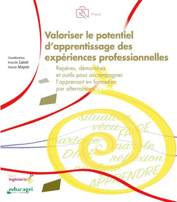 Couverture du livre « VALORISER LE POTENTIEL D'APPRENTISSAGE DES EXPERIENCES PROFESSIONNELLES - REPERES, DEMARCHES ET OUTI » de Laine/mayen, librairie Les Contes Infusés à Corte
