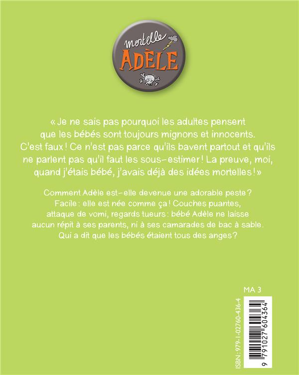 Quatrième de couverture de « BD MORTELLE ADELE, TOME 14 - PROUT ATOMIQUE »