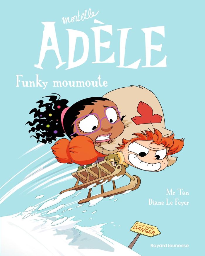 Couverture du livre « BD MORTELLE ADELE, TOME 15 - FUNKY MOUMOUTE » de Mr Tan/le Feyer, librairie Les Contes Infusés à Corte