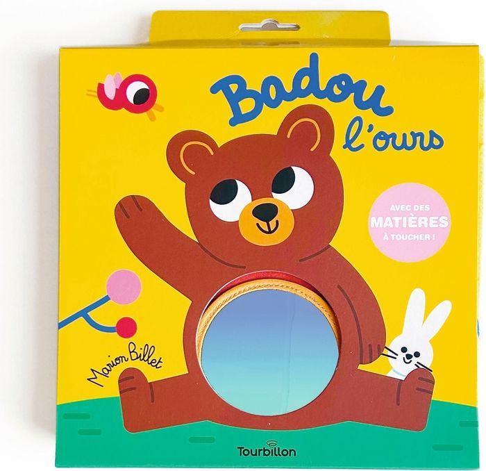 Couverture du livre « Badou l'ours » de Marion Billet, librairie Les Contes Infusés à Corte