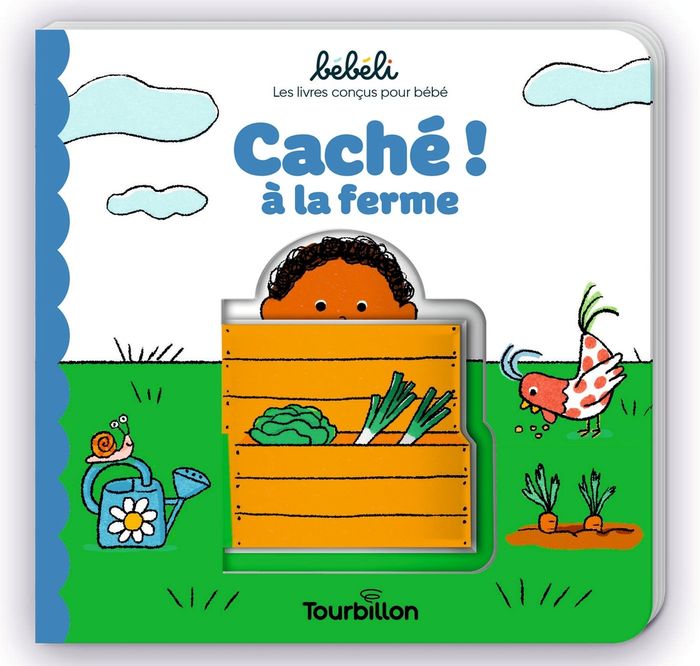 Couverture du livre « Caché ! : à la ferme » de Collectif, librairie Les Contes Infusés à Corte