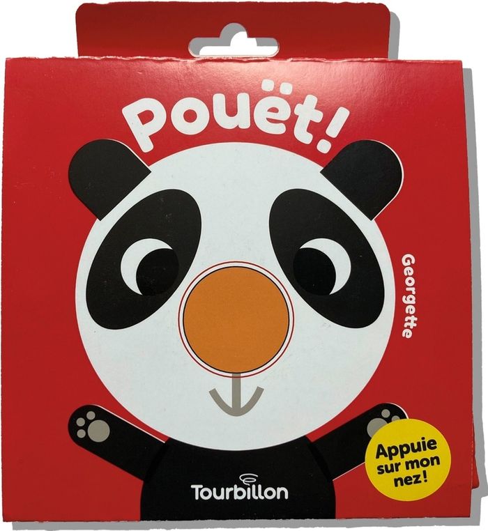 Couverture du livre « Pouët ! : appuie sur mon nez ! » de Georgette, librairie Les Contes Infusés à Corte