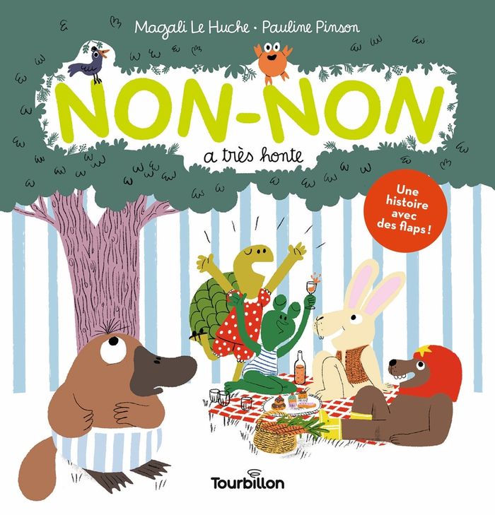 Couverture du livre « Non-Non a très honte » de Magali Le Huche, librairie Les Contes Infusés à Corte