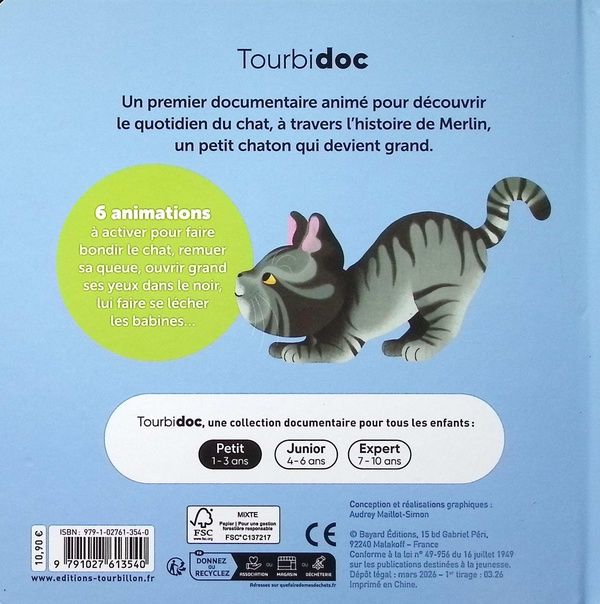 Quatrième de couverture de « Le chat »