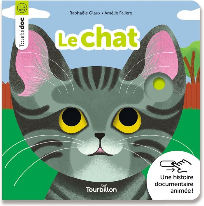 Couverture du livre « Le chat » de Raphaële Glaux, librairie Les Contes Infusés à Corte