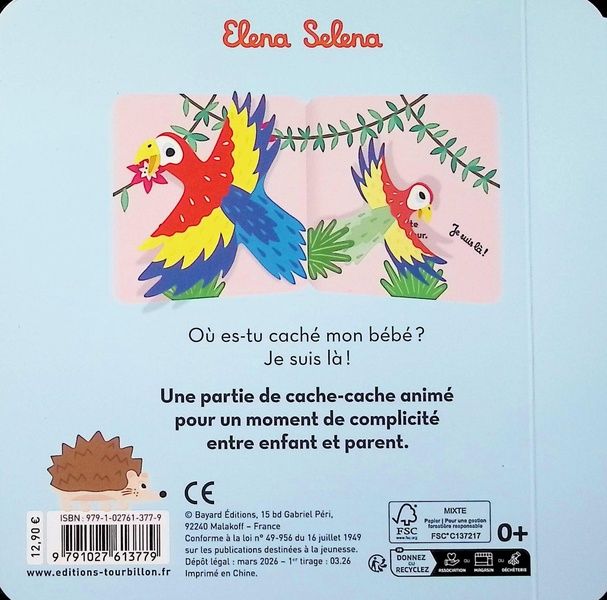 Quatrième de couverture de « Où se cache mon bébé ? »