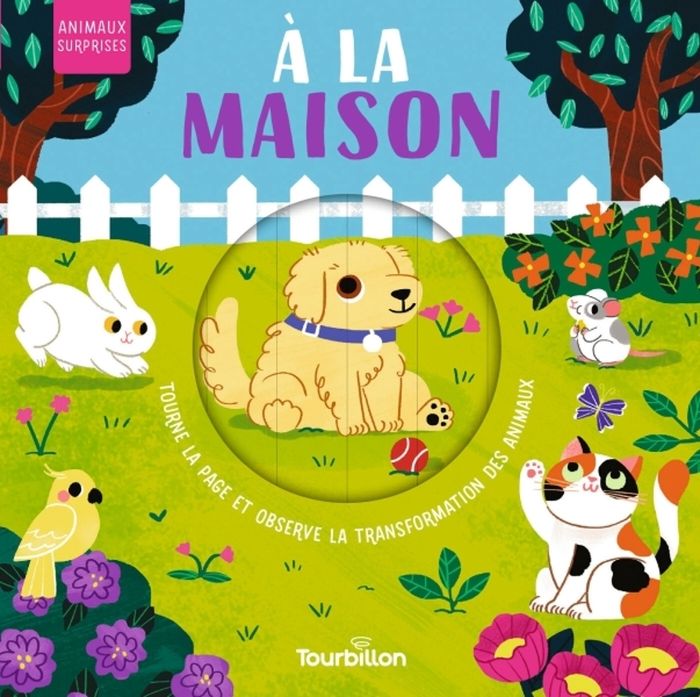 Couverture du livre « A LA MAISON » de Xxx, librairie Les Contes Infusés à Corte