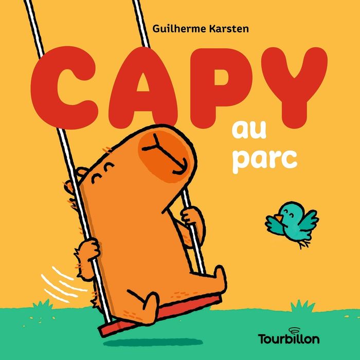Couverture du livre « CAPY AU PARC », librairie Les Contes Infusés à Corte