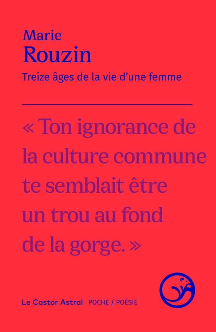 Couverture du livre « Treize âges de la vie d'une femme », librairie Les Contes Infusés à Corte