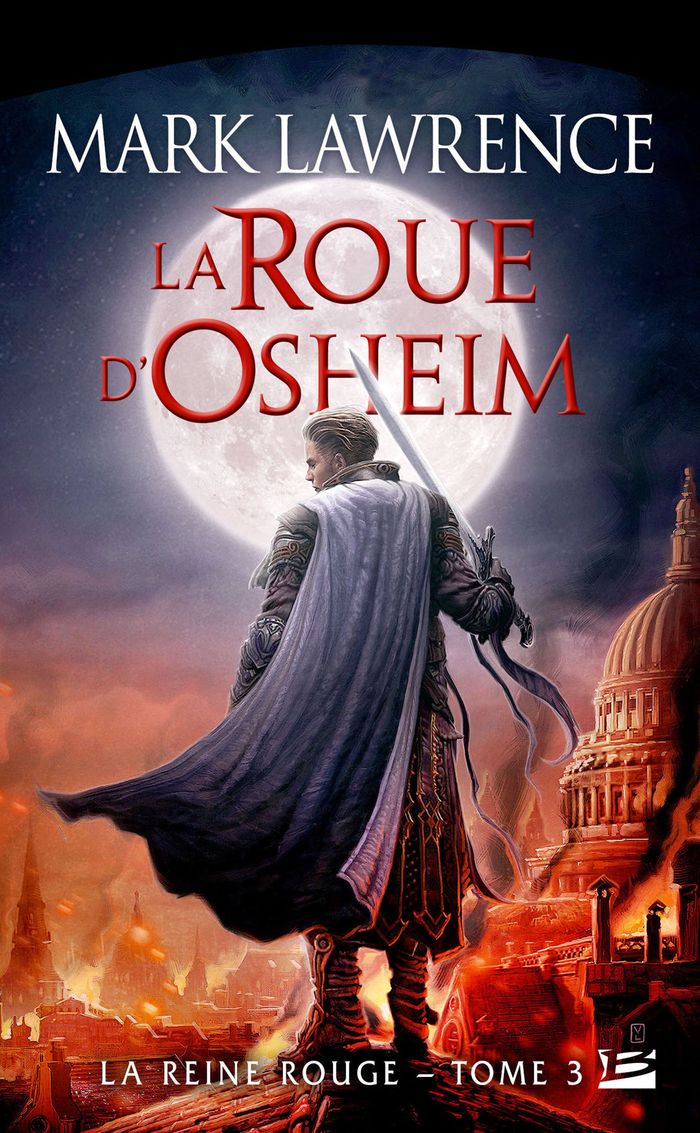 Couverture du livre « La roue d'Osheim » de Mark Lawrence, librairie Les Contes Infusés à Corte