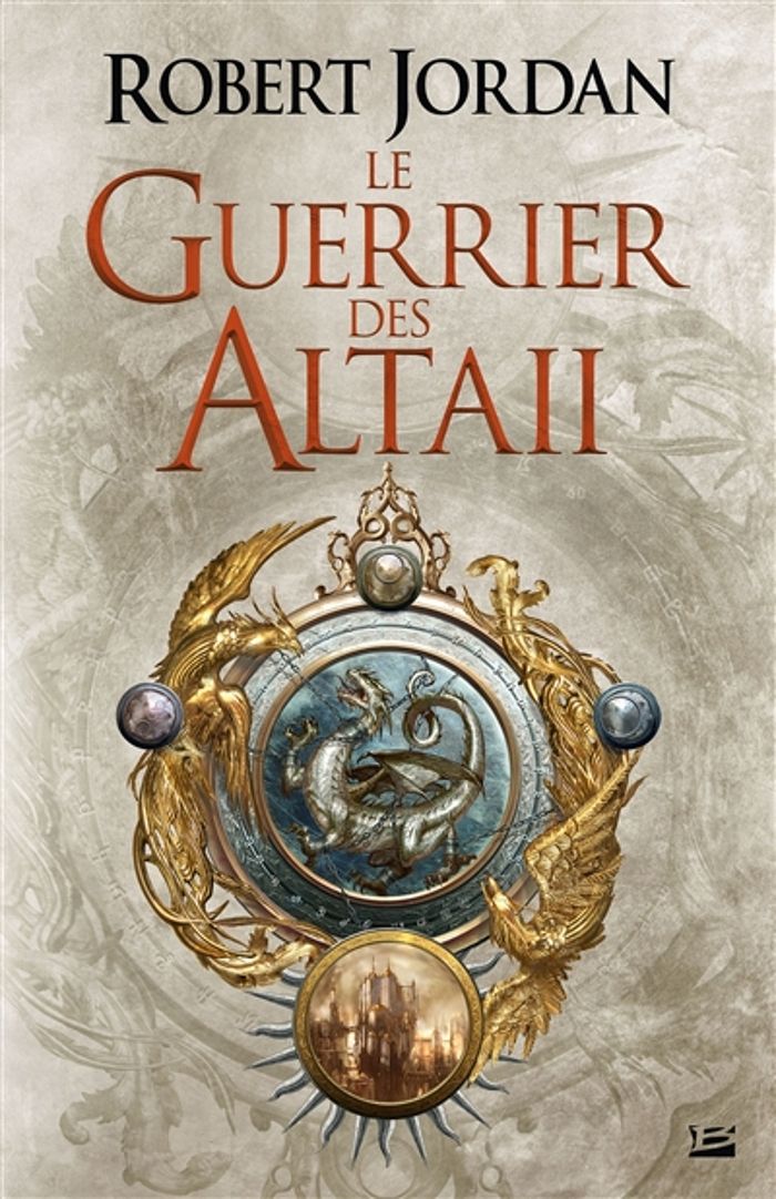 Couverture du livre « Le guerrier des Altaii » de Robert Jordan, librairie Les Contes Infusés à Corte