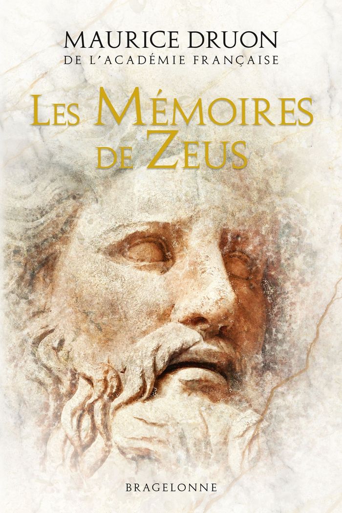 Couverture du livre « Les mémoires de Zeus » de Maurice Druon, librairie Les Contes Infusés à Corte