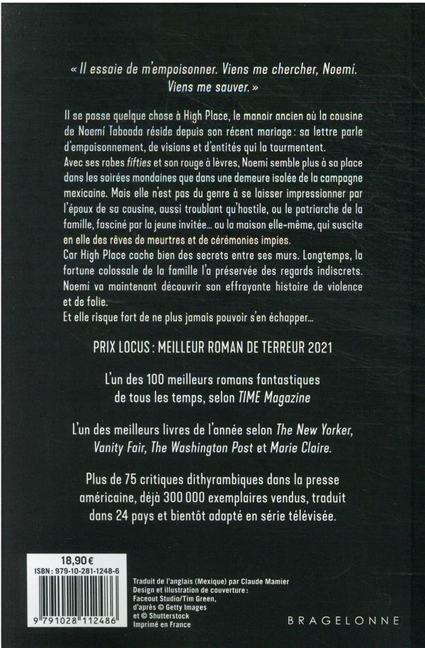 Quatrième de couverture de « Mexican gothic »