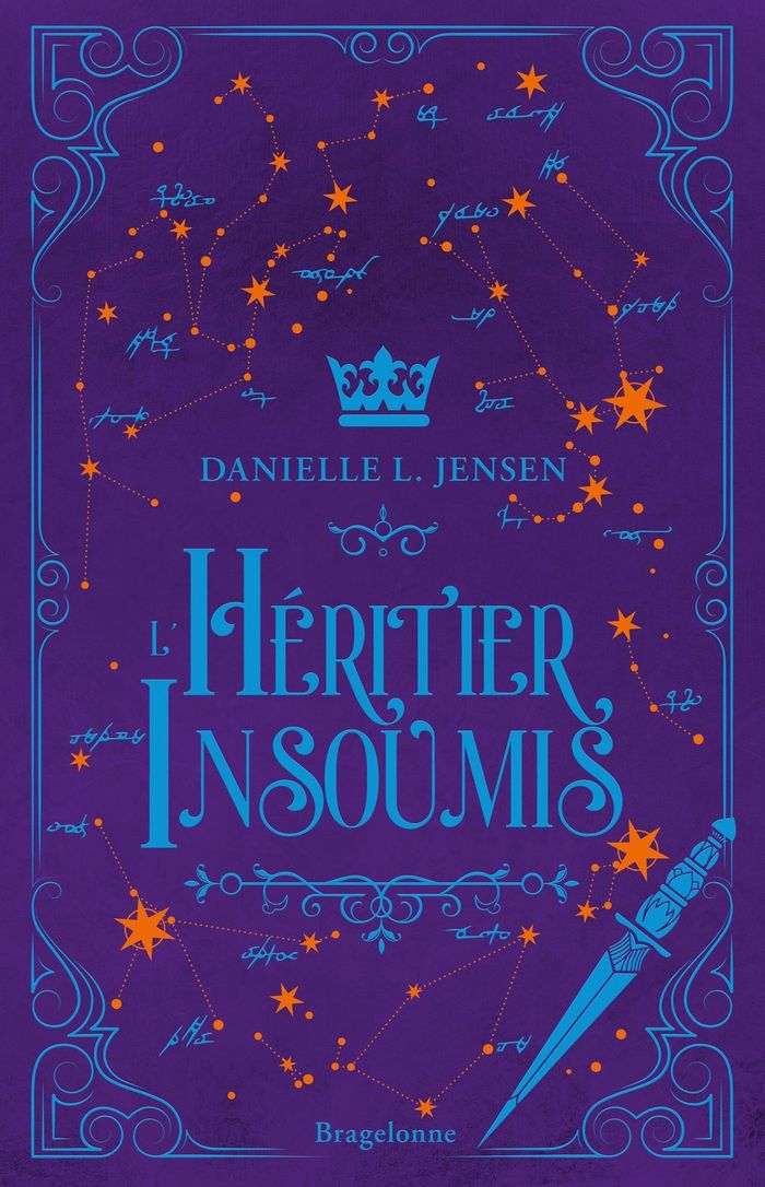Couverture du livre « L'héritier insoumis » de Danielle L. Jensen, librairie Les Contes Infusés à Corte