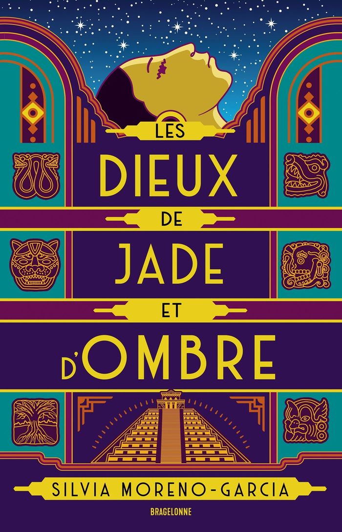 Couverture du livre « Les dieux de jade et d'ombre » de Silvia Moreno-Garcia, librairie Les Contes Infusés à Corte