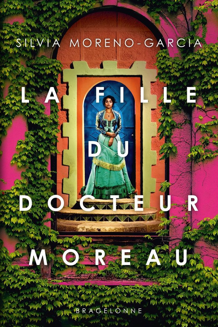 Couverture du livre « La fille du docteur Moreau » de Silvia Moreno-Garcia, librairie Les Contes Infusés à Corte
