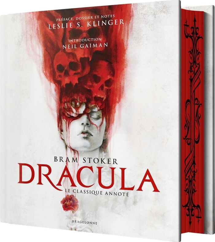 Couverture du livre « Dracula : le classique annoté » de Bram Stoker, librairie Les Contes Infusés à Corte