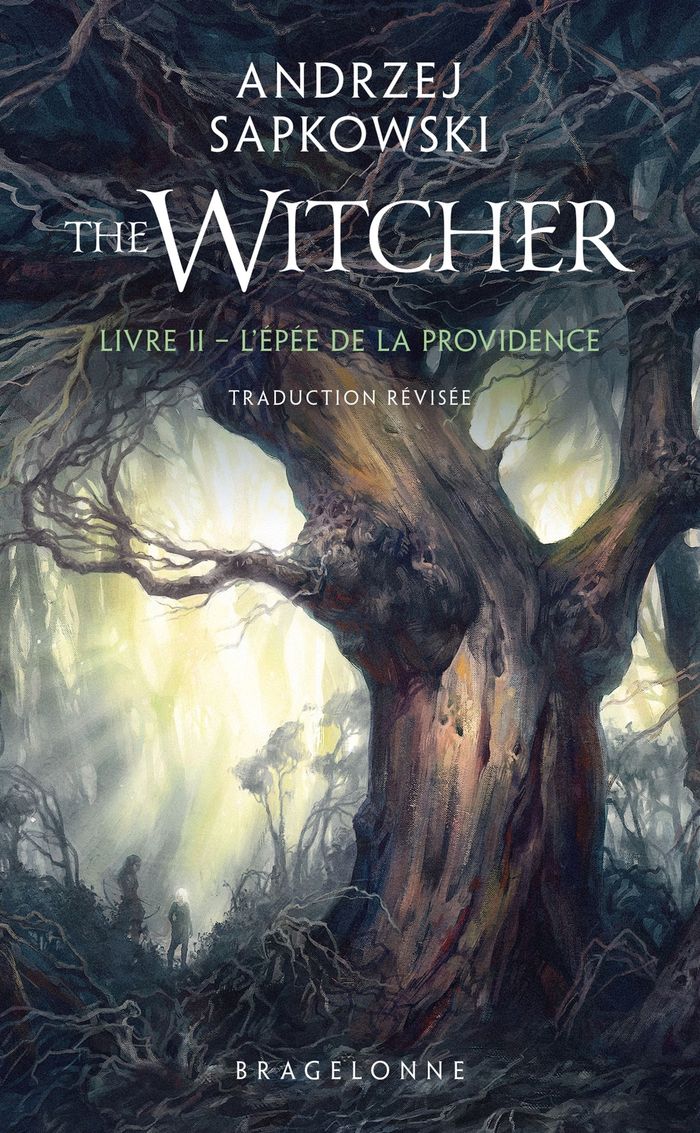 Couverture du livre « SORCELEUR (WITCHER) - POCHE, T2 : L'EPEE DE LA PROVIDENCE (TRADUCTION REVISEE) », librairie Les Contes Infusés à Corte