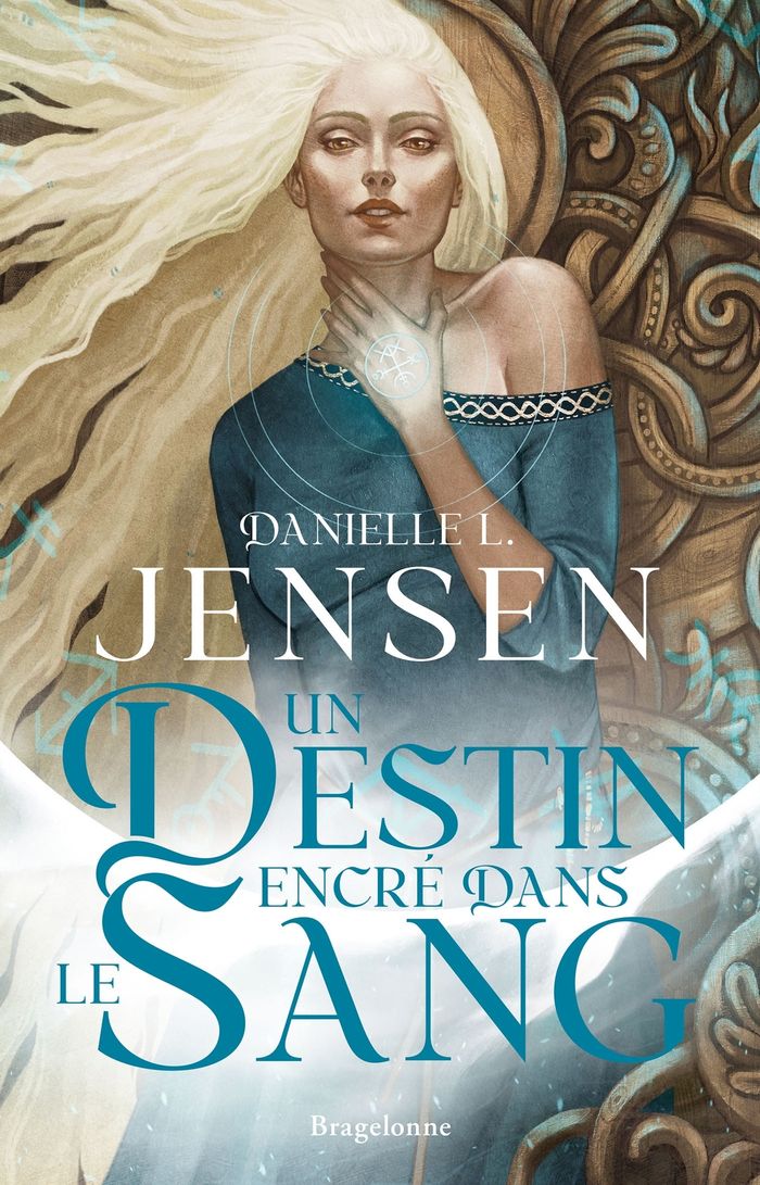 Couverture du livre « Un destin encré dans le sang » de Danielle L. Jensen, librairie Les Contes Infusés à Corte