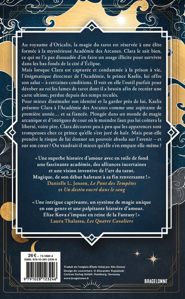 Quatrième de couverture de « ARCANA ACADEMY, T1 : ARCANA ACADEMY »
