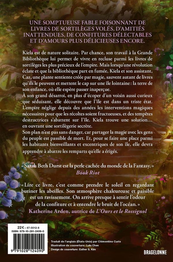 Quatrième de couverture de « LA PETITE BOUTIQUE DE SORTILEGES »