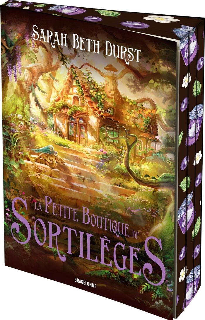 Couverture du livre « LA PETITE BOUTIQUE DE SORTILEGES » de Durst Sarah Beth, librairie Les Contes Infusés à Corte