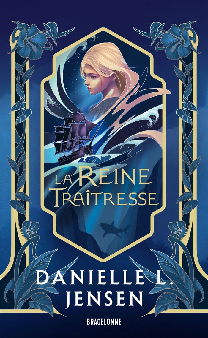 Couverture du livre « LE PONT DES TEMPETES, T2 : LA REINE TRAITRESSE » de Jensen/tan, librairie Les Contes Infusés à Corte