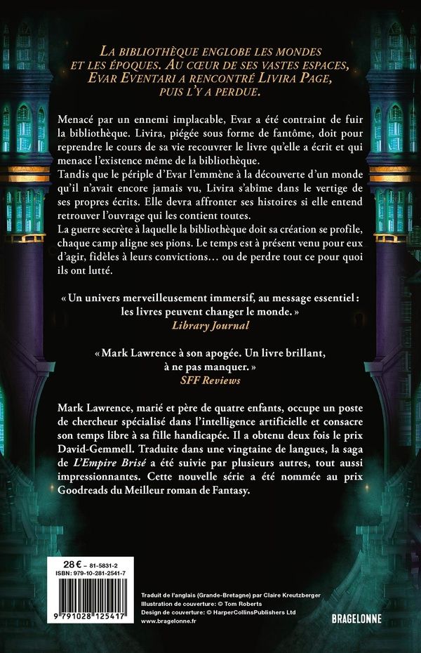 Quatrième de couverture de « Le livre qui brisa le monde »