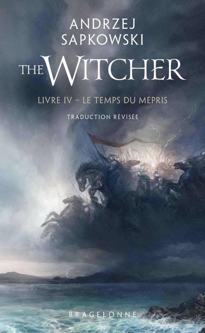Couverture du livre « SORCELEUR (WITCHER) - POCHE, T4 : LE TEMPS DU MEPRIS (TRADUCTION REVISEE) », librairie Les Contes Infusés à Corte