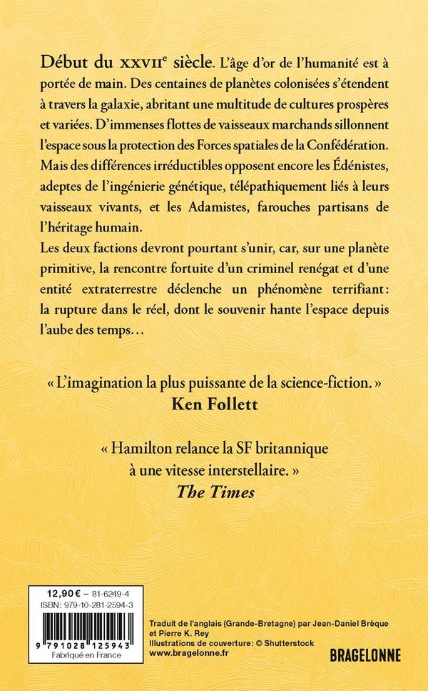 Quatrième de couverture de « Rupture dans le réel »