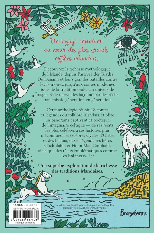Quatrième de couverture de « CONTES, MYTHES ET LEGENDES D'IRLANDE »