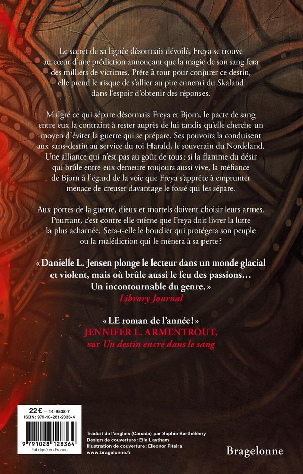 Quatrième de couverture de « Un sort gravé dans les os »