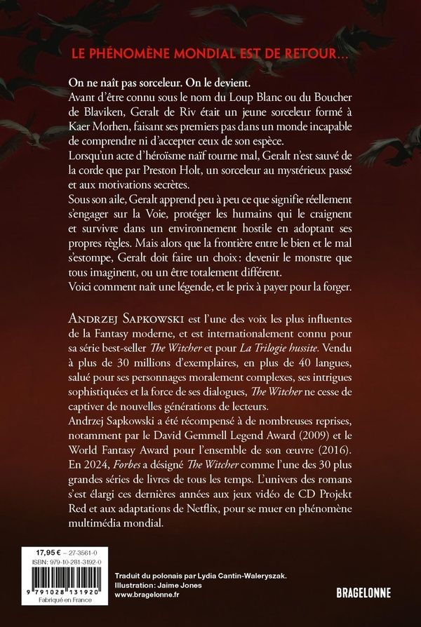 Quatrième de couverture de « La croisée des corbeaux »