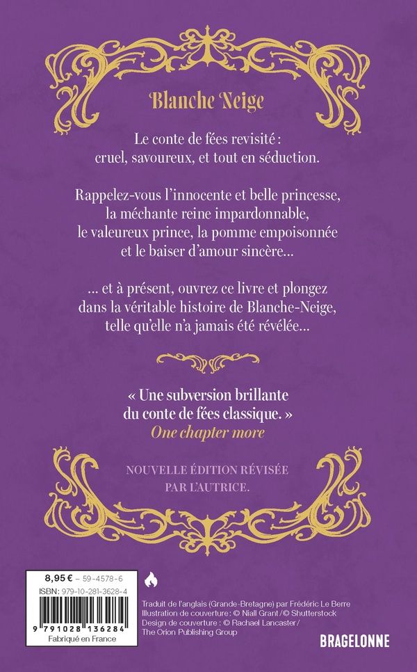 Quatrième de couverture de « Poison »
