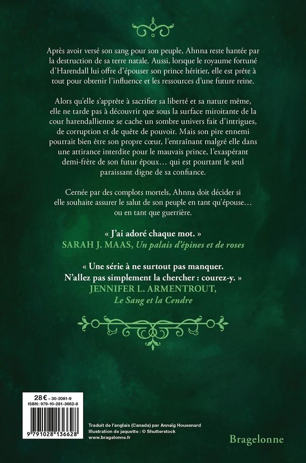 Quatrième de couverture de « Le trône tourmenté »