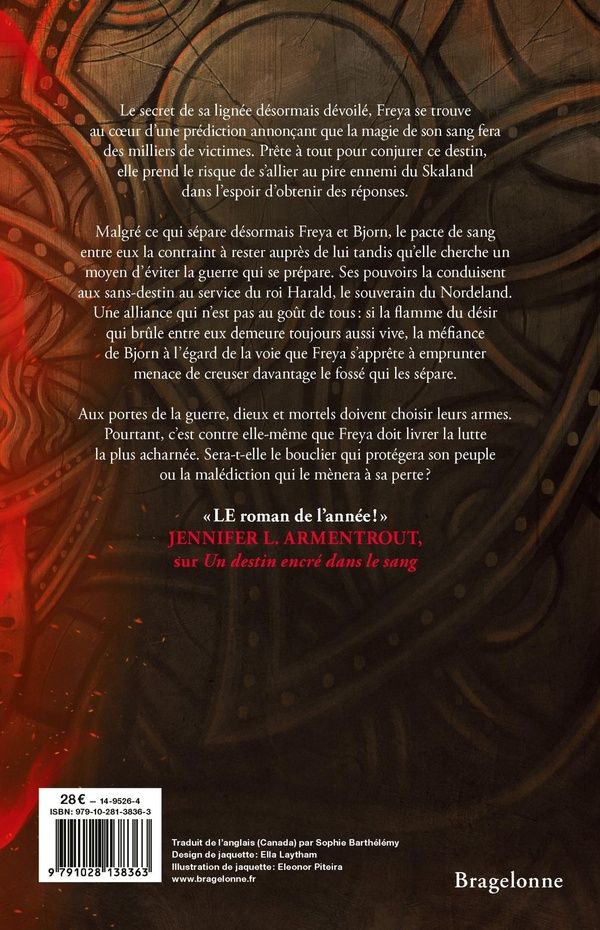 Quatrième de couverture de « Un sort gravé dans les os »