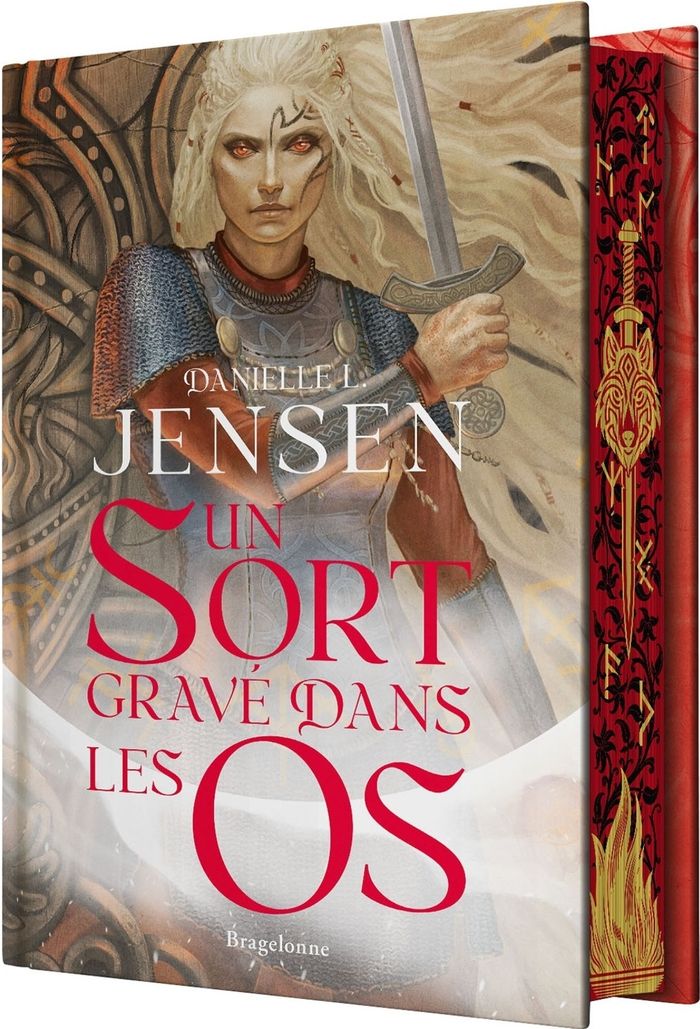 Couverture du livre « Un sort gravé dans les os » de Danielle L. Jensen, librairie Les Contes Infusés à Corte