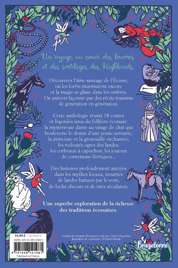 Quatrième de couverture de « CONTES, MYTHES ET LEGENDES D'ECOSSE »
