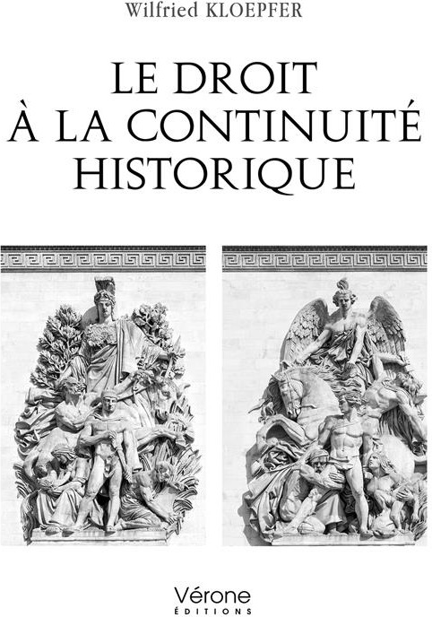 Couverture du livre « LE DROIT A LA CONTINUITE HISTORIQUE », librairie Les Contes Infusés à Corte